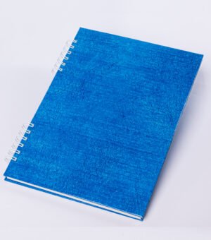 Cuaderno A4 Texturizado color azul