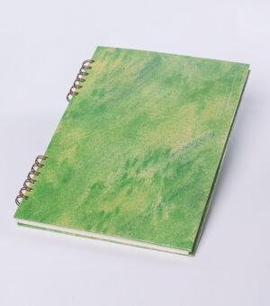 Cuaderno A4 Texturizado color verde