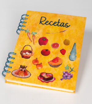 Cuaderno A5 "Mis Recetas"