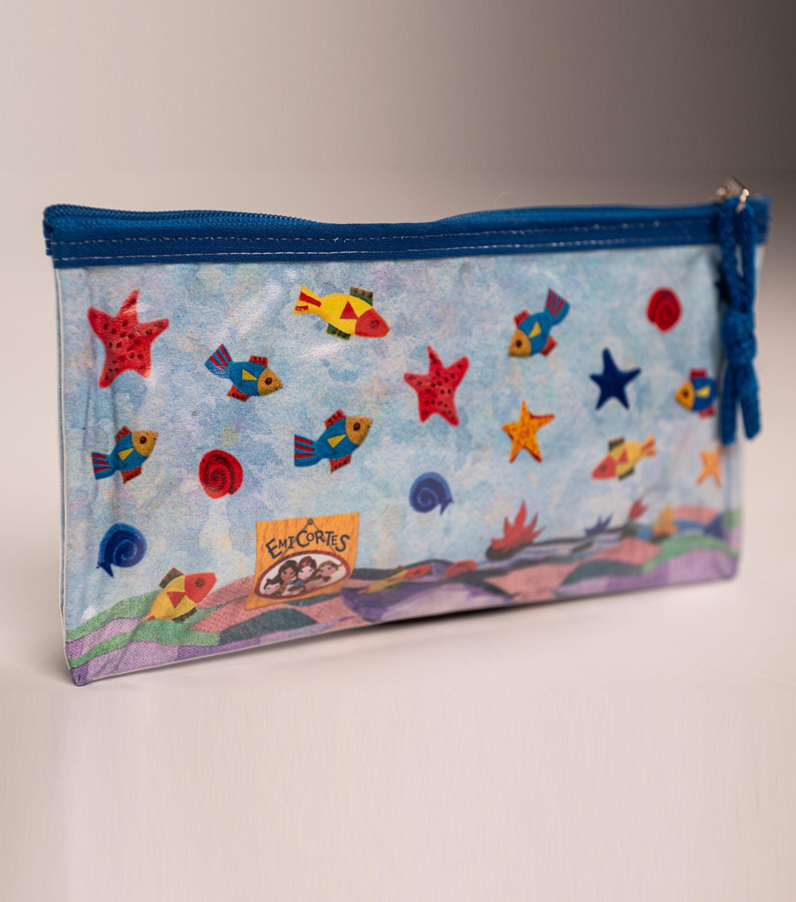 Cartuchera "Línea Peces y mar"