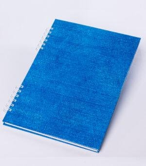 Cuaderno A4 Texturizado color azul