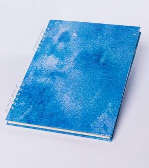 Cuaderno A4 Texturizado color celeste