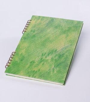 Cuaderno A4 Texturizado color verde